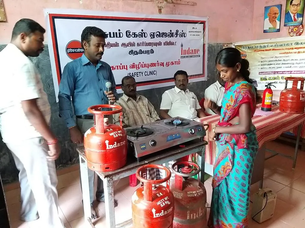  Gas Safety Awareness Camp at Chidambaram